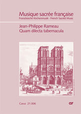 Quam Dilecta Tabernacula Orchestra Scores/Parts sheet music cover